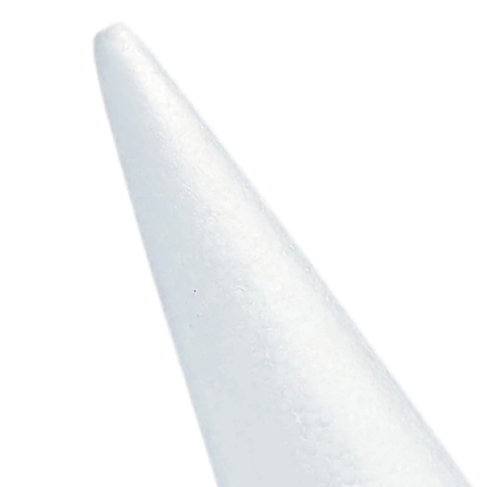 30x Craft Foam Cones Foam Tree Cones DIY Projects Handmade Gnomes Kids Polystyrene Cones for Painting Party