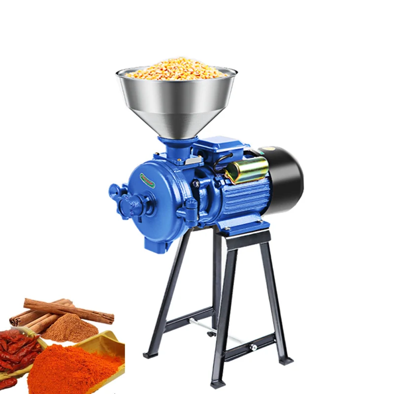 Grains Spices Cereals Coffee Dry Food Grinder Machine Grist mill Home Beans Espresso Electric Medicine Powder Crusher 2500W