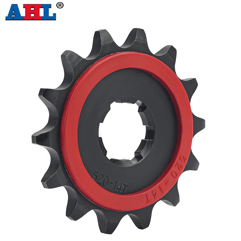 Motorcycle 520 14T Front Sprocket For KAWASAKI KLX250 KLX300R KDX 200 220R KL250 KX250 KX500 KDX KLX KX 250 500