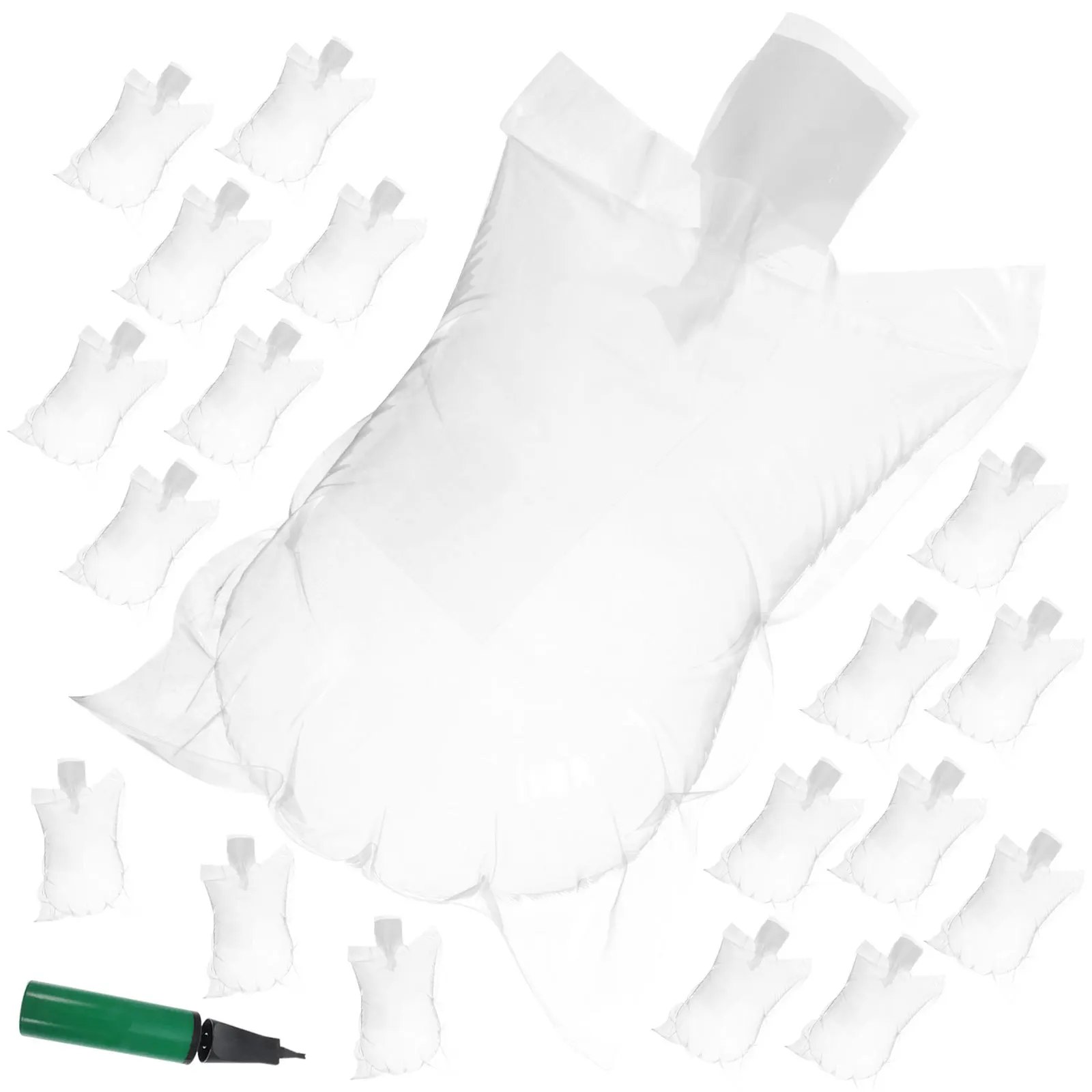 

100pcs Inflatable Supports Trees Shoes Support Shape Keeper Shoe Trees For Home Use Shoe Shape Maintenance Tool