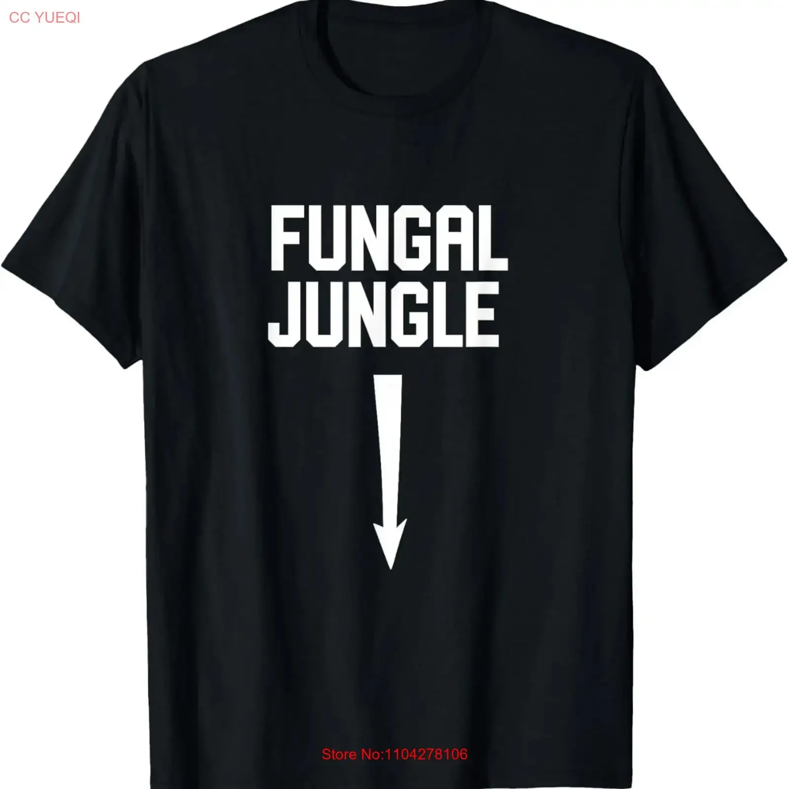 Sexual Adult Humor Fungal Jungle Offensive Gag T Shirt long or short sleeves vintage Washed Stylish graphic Breathable Unisex
