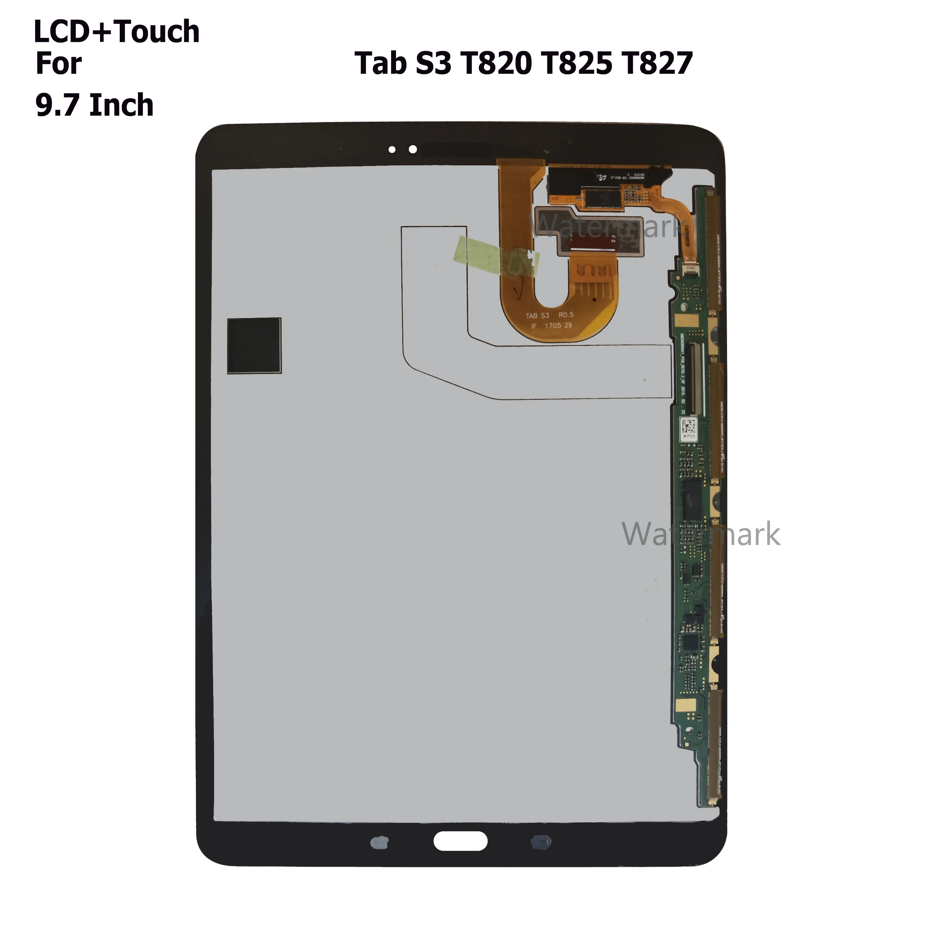 Tablet LCD Display with Touch Screen Digitizer Sensors Full Assembly Panel For Tab S3 9.7 T820 T825 T827 SM-T820 SM-T825 SM-T827