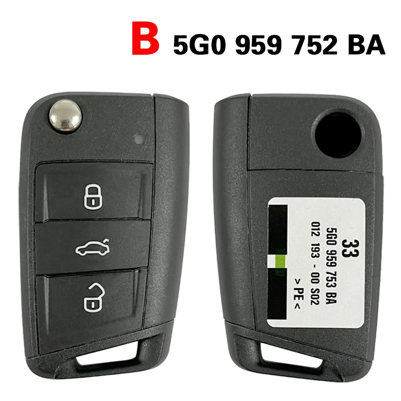 CN008112 Original 3 Button 434 MHz 5M Chip  MLB Key for Audi A8 2017-2021 Smart Key Remote FCC ID 4N0 959 754 DR Keyless Go