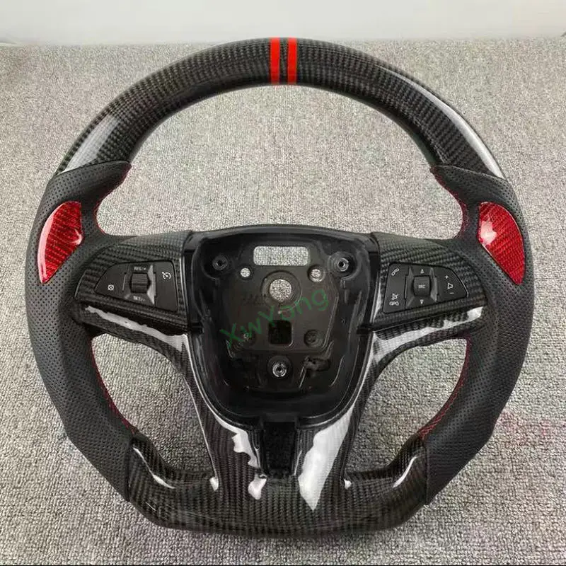 100% Real Carbon Fiber Steering Wheel For Chevrolet Cruze