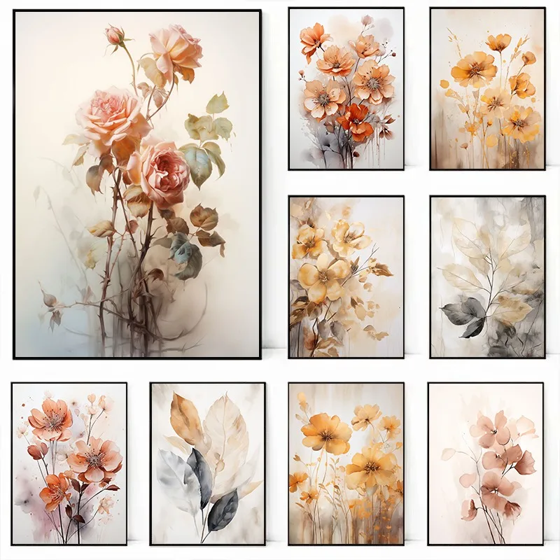 Floral Botanical Wa… - image