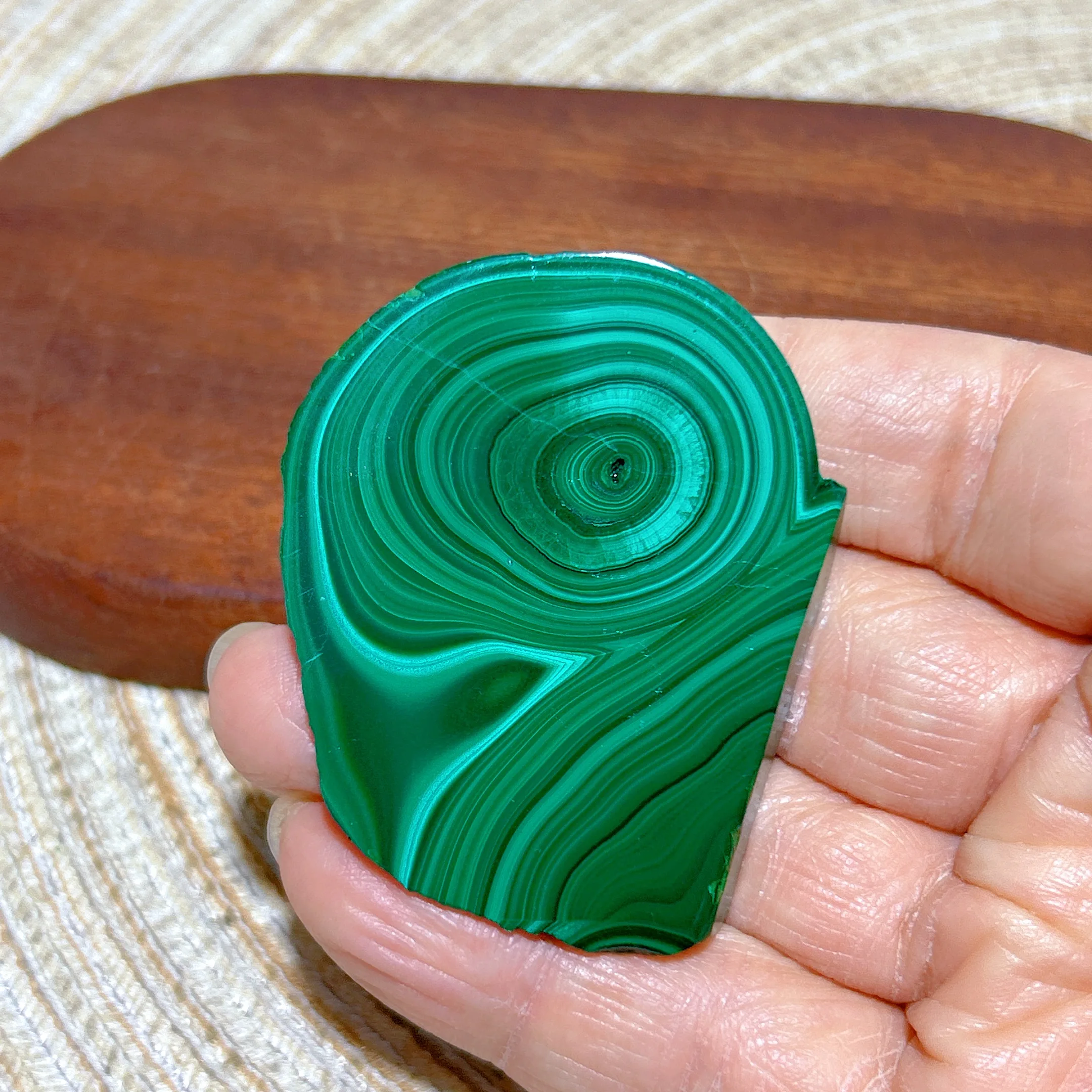 High Quality Healing Natural Crystals Malachite Slabs Polished Slices Precious Ore Mineral Energy Home Decorations Gift