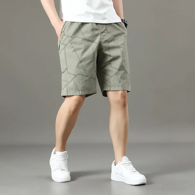 Pantalon Sexy à entrejambe ouvert pour hommes, fermeture éclair cachée, poches sans entrejambe pour l'extérieur, demi-pantalon respirant, ceinture élastique