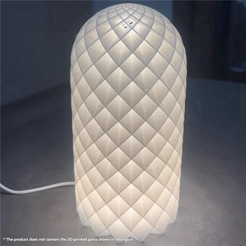 ABGI-2X لتقوم بها بنفسك مجموعة إضاءة ليلية LED لأضواء الليل المخصصة لا توجد أجزاء ثلاثية الأبعاد متضمنة صانع بيت الكنز موديل MH001 أبيض دافئ