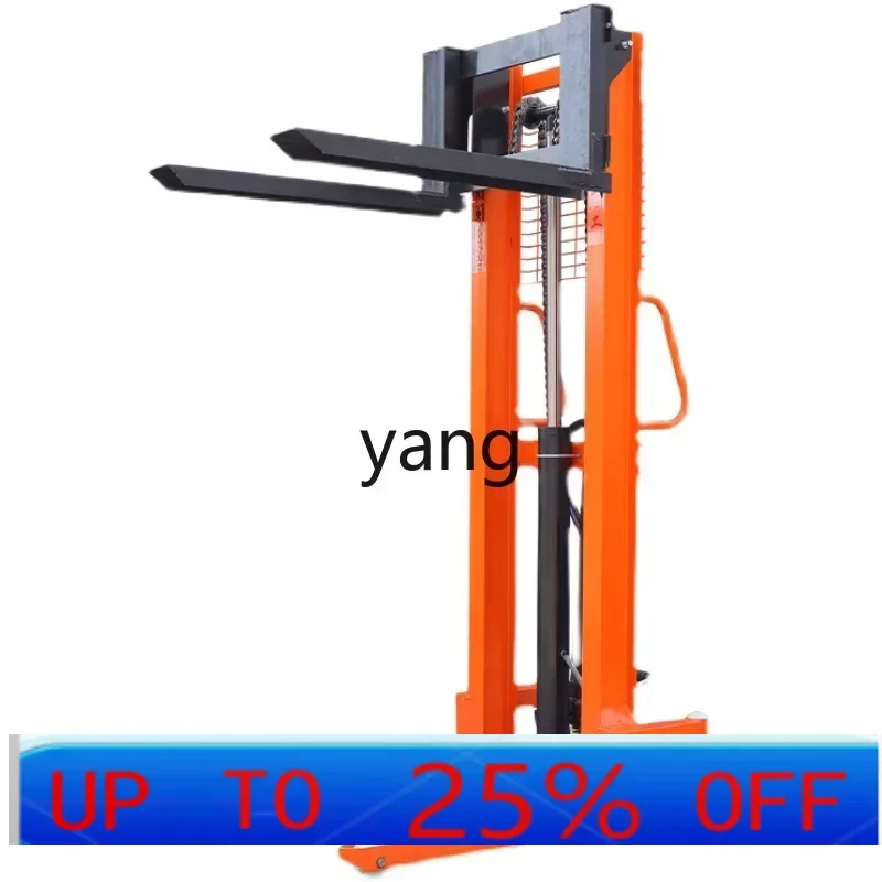 

Ручной вилочный погрузчик LTT, гидравлический стек для перемещения, подъемник по высоте, ручной толкатель, полуэлектрический небольшой вилочный погрузчик