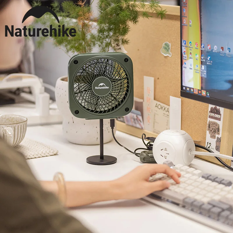 

Naturehike Outdoor Circulating Fan USB Outdoor Camping Ventilator Camping Equipment Portable Picnic Hiking Travel Home Office