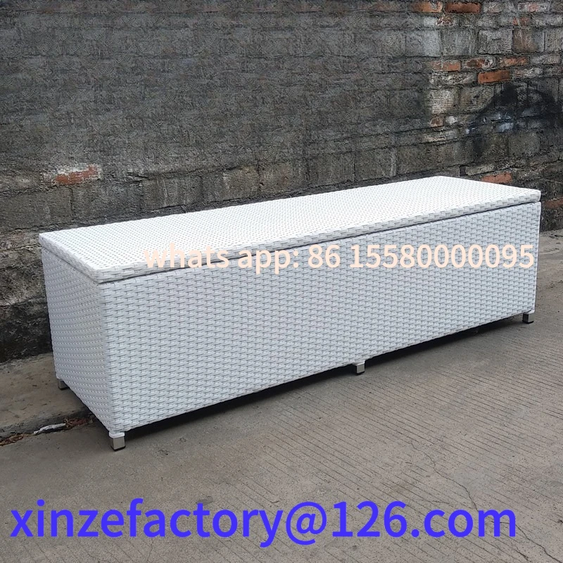 

Customizable Outdoor Grocery Cabinet Balcony Shoe Cabinet Shoe Stool Storage Box Outdoor Rattan Storage Cabinet