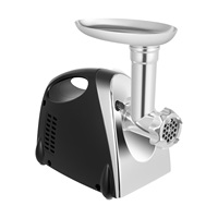 800W Stainless Steel Electric Meat Grinder with Sausage Filler Professional Kitchen Equipment