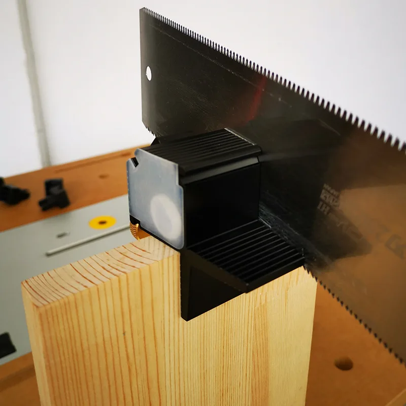 Woodworking dovetail guide rail sawing gauge Manual 1:6 1:7 1:8 90 degree right angle sawing gauge