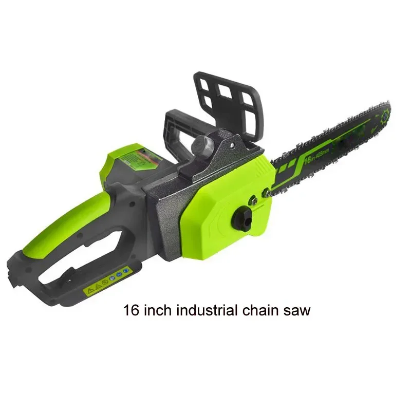 New Small High-power Chainsaw Logging Saw Ousehold Handheld Chainsaw 16-inch Cutting Chainsaw Electric Saw