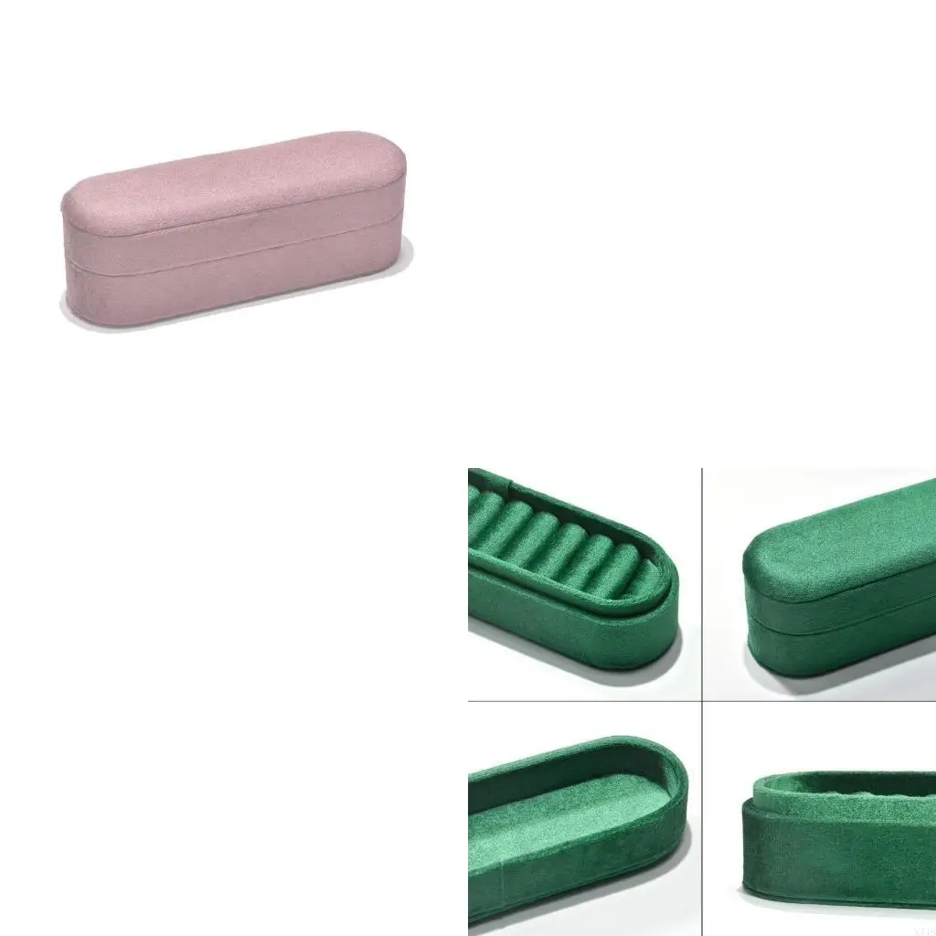 

Готические бархатные кольца, шкатулки для ожерелья Velutum, лоток для хранения ювелирных изделий, аксессуары