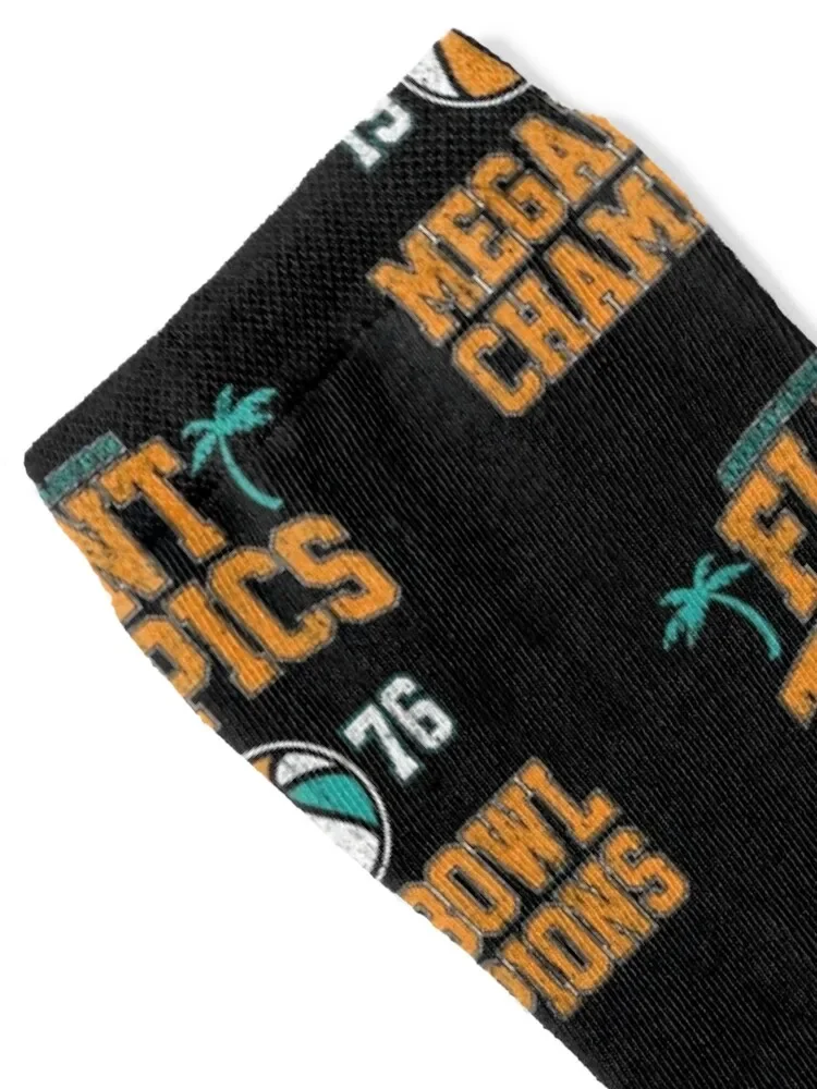 Flint Tropics Megabowl Champions Socks designer brand christmas gift man Argentina Socks Men's Women's