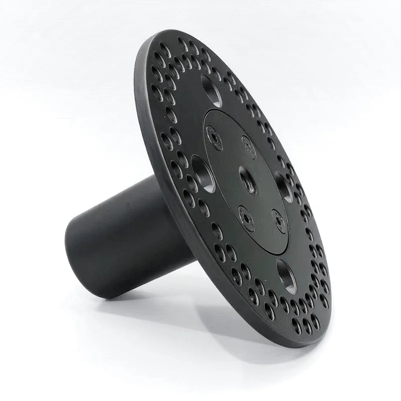 Zylinderhalterung aus Aluminium für Lautsprecherkabine mit 35 mm Stange | MW Audio Heavy Duty legierter Stahl | 150x90mm – Detail 5