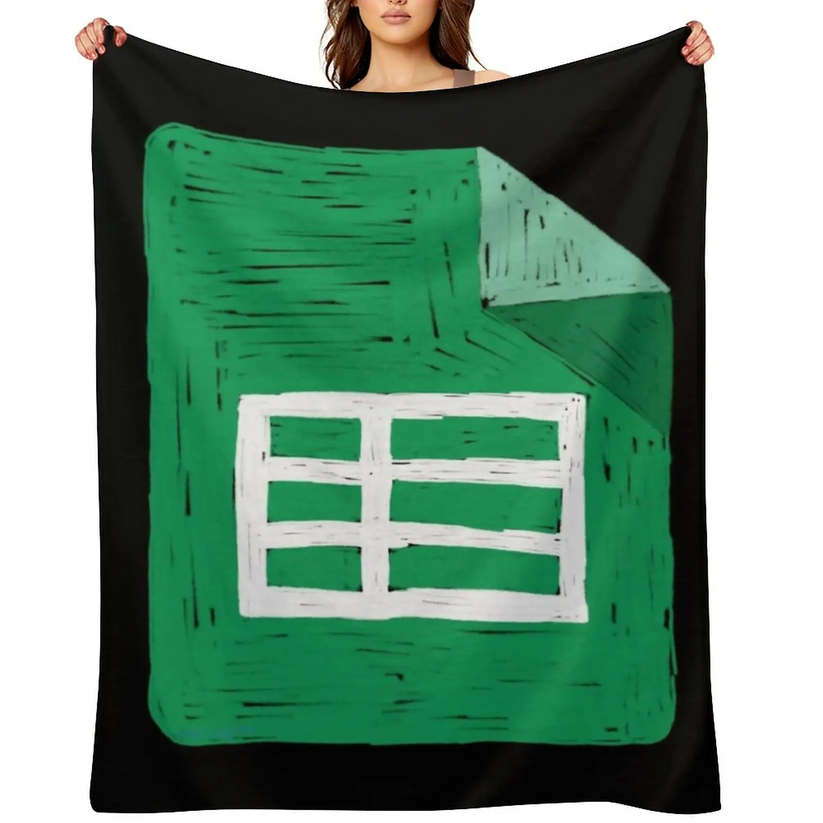 بطانية رمي أيقونة قلم رصاص من Google Sheets للأطفال من أجل بطانيات رقيقة وناعمة منقوشة متعددة الأغراض #2