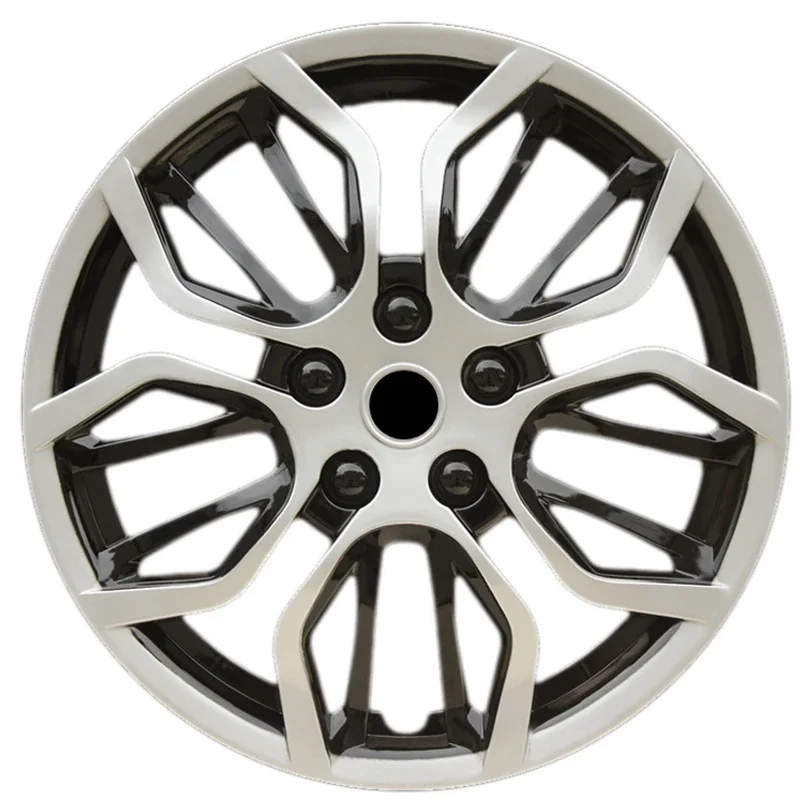 Wholesale Dual-Color 14 & 15 Inch Universal Wheel Hub Cover Chrome & ABS Finish Car Decoration And Modification