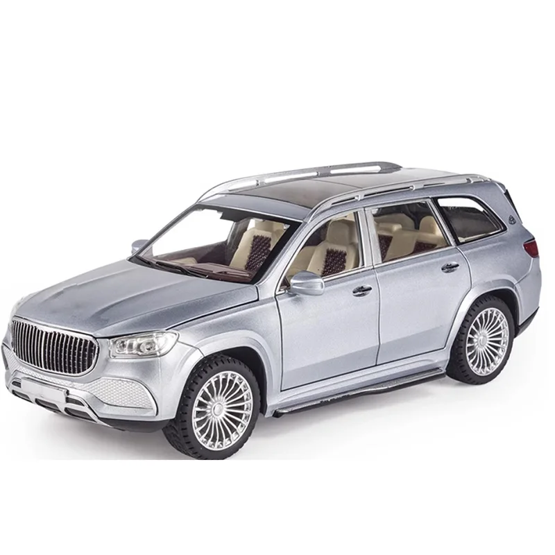 

Diecast 1:24 Scale GLS600 Model Alloy Car Finished Product Simulation Series Toy Automobile Souvenirs Collection Gift