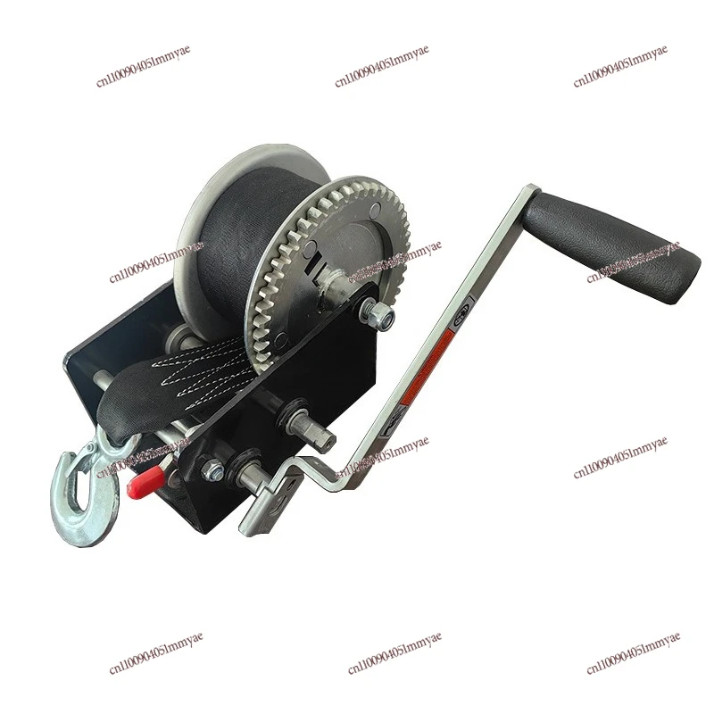 

Ручная лебедка 2500 фунтов, двусторонняя самоблокирующаяся, сверхмощный небольшой кран, тяговая лебедка, подъемная лебедка, ручная лебедка