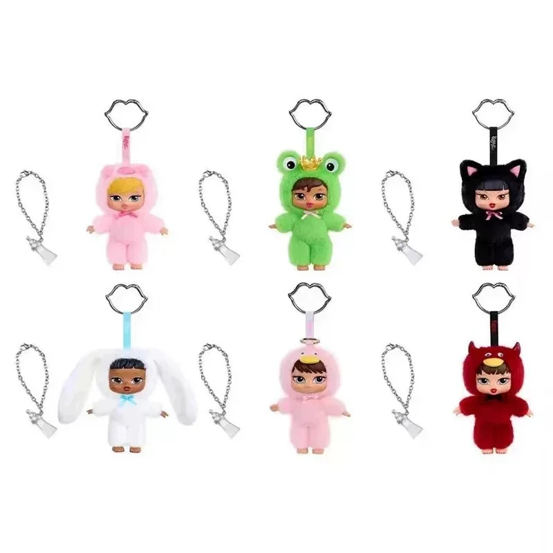 Nuevo y Original: Muñecos de Peluche Bratz Bratziez de 20 cm en Caja Sorpresa, Colgante, Llavero, Adorno de Muñeca Adorable, Juguetes Coleccionables, Regalo