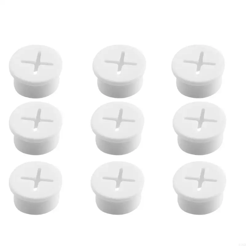 62KD Table Cable Opening Cover Silicone 30 mm Round 10 Pack Set Use