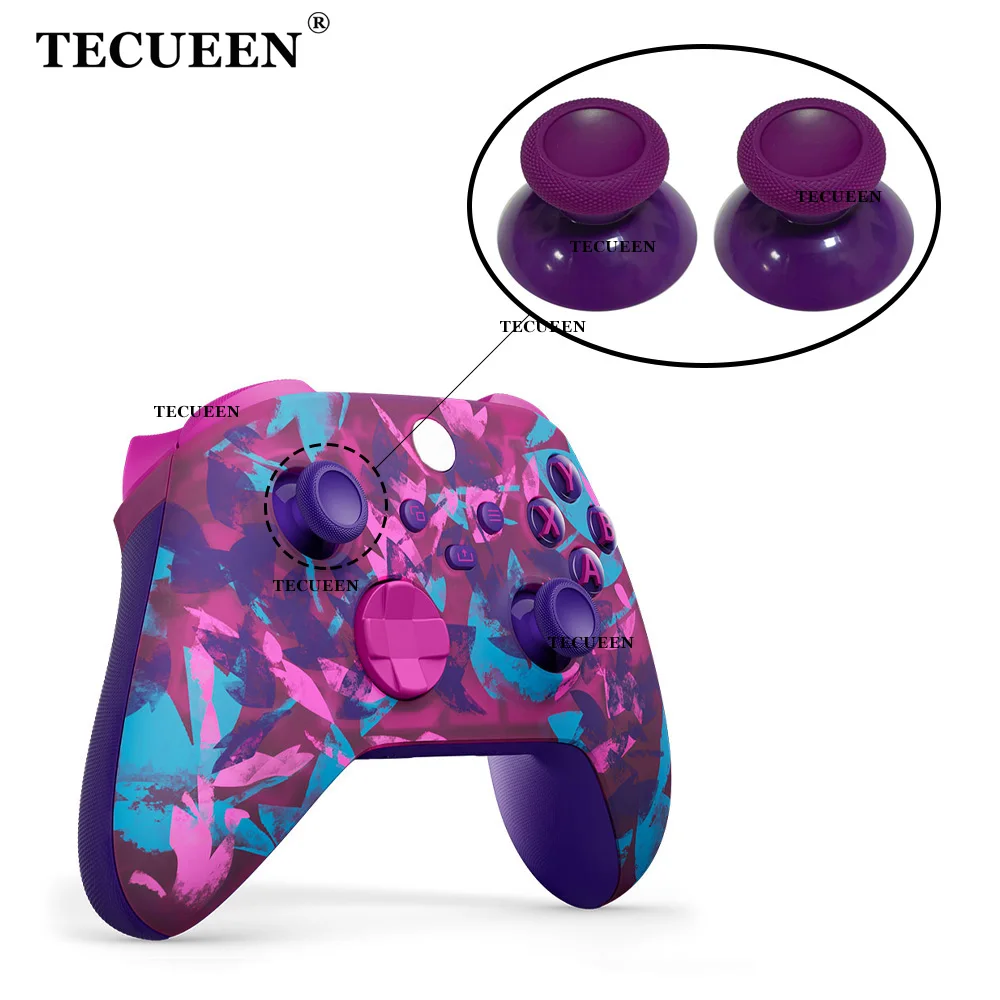 2pcs 3D Rocker Buttons for Xbox Series X/S Controller Thumbsticks Replacement 3D Analog Joystick Cover Caps Heart Breaker