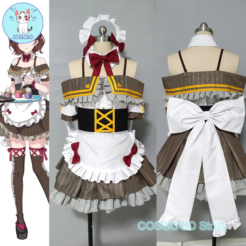 [Cusyomized]Game The Idolm@Ster Shiny Colors Higuchi Tanaka Mamimi Madoka Sakuragi Mano Cosplay Costume Uniforms Party Clothing