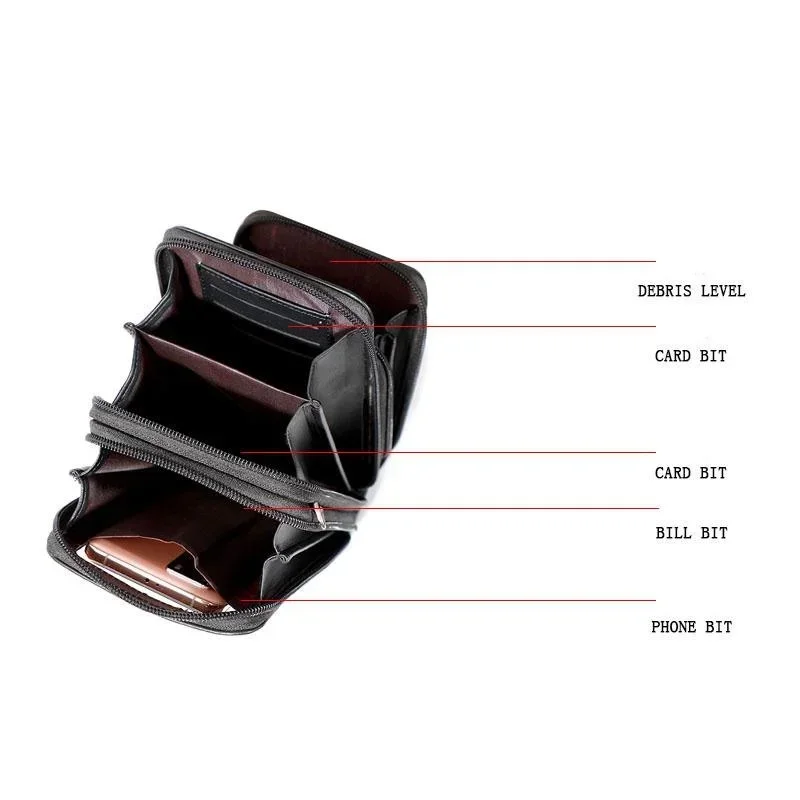 Crossbody Cellphone Purse Shoulder Bags Women Multi-functional Touch Screen Bag RFID Blocking Card Wallet Female Messenger Bag