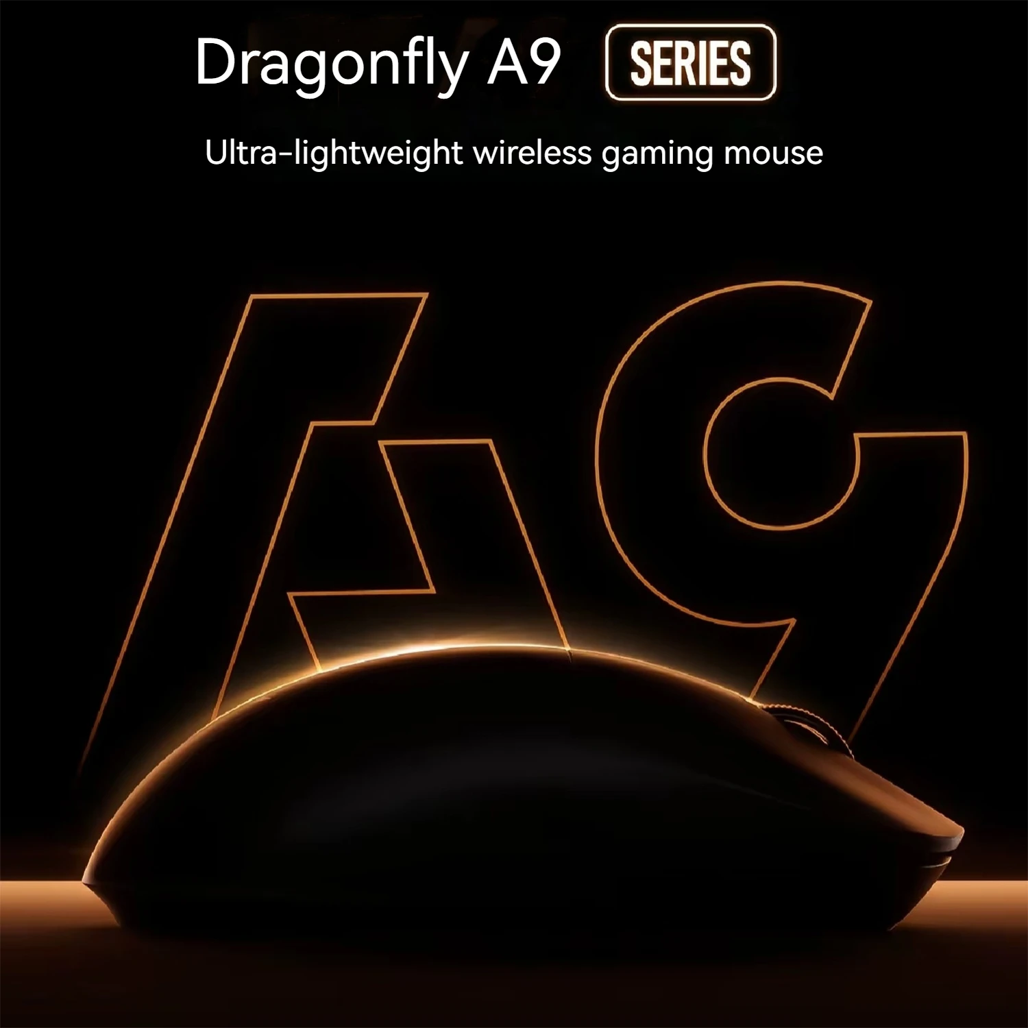 

Atk Dragonfly A9 Star Flash Wireless Bluetooth Mouse Wired E-Sports Game Ergonomic Computer Office Tri Mode Mouse Web Page Drive