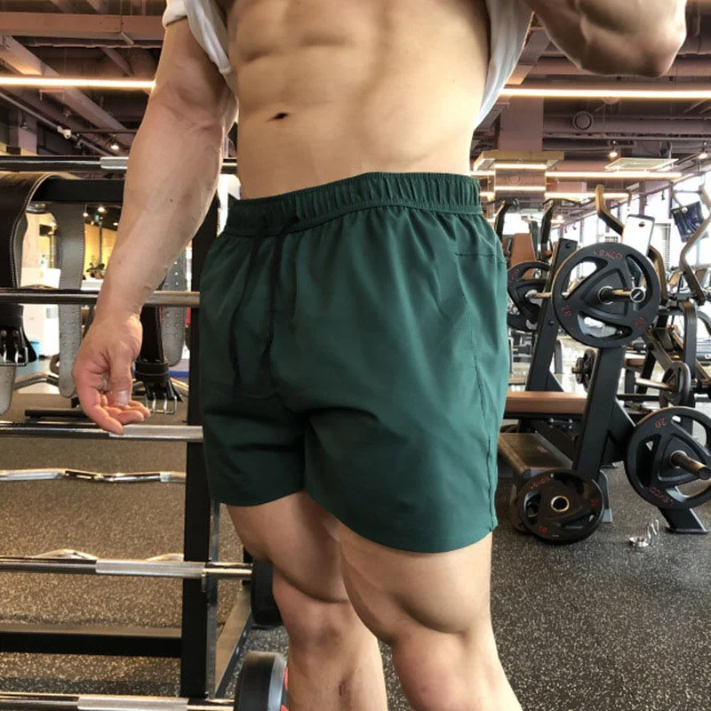 Quick-Drying Sports Shorts for Men and Women, Elastic, Training, Running, Fitness, Three-Quarter Pants, American Shorts, Summer