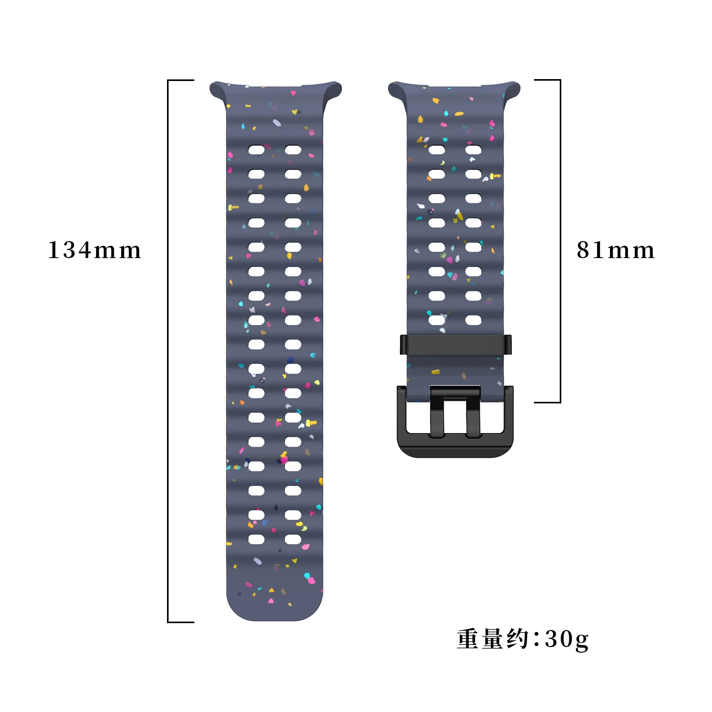 Морской ремешок для Samsung Galaxy Watch 7 ultra 47 мм, спортивный силиконовый ремешок для браслета Galaxy Watch ultra, ремешок 47, светящиеся аксессуары