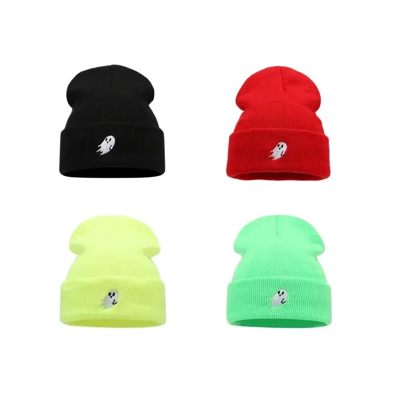 2023 Autumn and Winter Cotton Cartoon Thicken Knitted Hat Winter Warm Hat Skullies Cap Beanie Hat for Men and Women 156