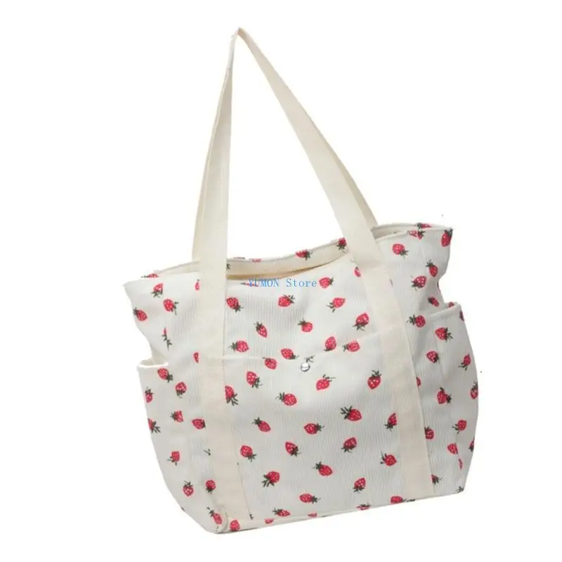 

D0UD Women Bag Fashion Armpit Bag Casual Underarm Bag Lovely Strawberry Shoulder Bag
