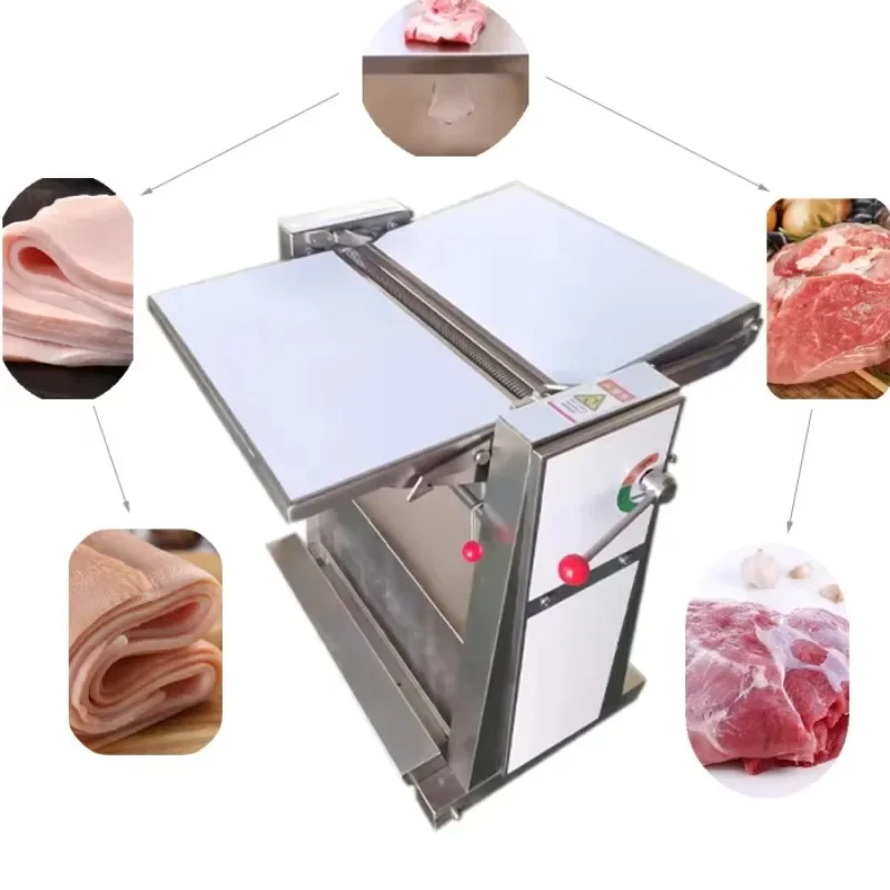 Automatic pork peeling machine meat cutter fresh meat beef chicken breast