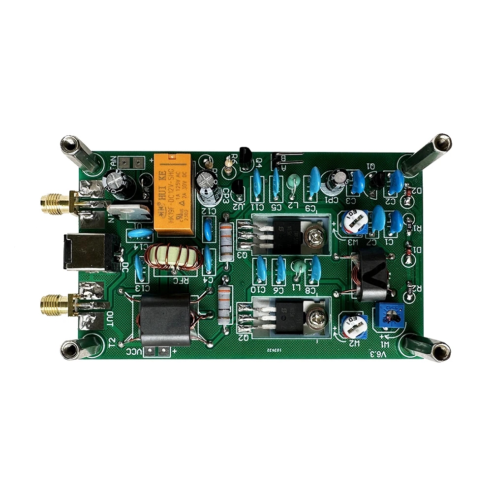 Nvarcher 30W Short Wave Power Amplifier Board 3-28MHz CW SSB Linear High Frequency   0.1-3W