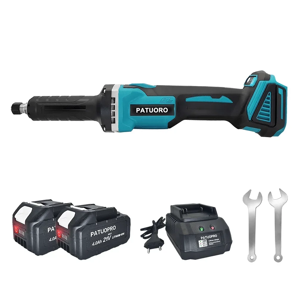 Moedor sem Escova Polimento de Velocidades Ferramenta de Gravação Elétrica Rotativa sem Fio Portátil Máquina de Moer para Makita Bateria de 18v