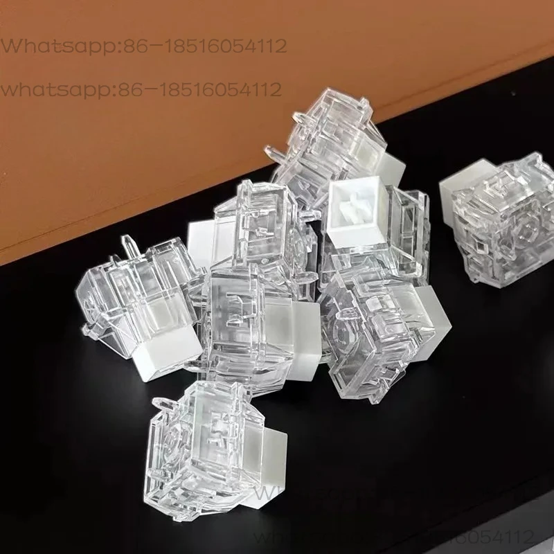 Magnetic Axis Switch 0.005mm RT Precision Sealed Base RGB Translucent for Mechanical Keyboards