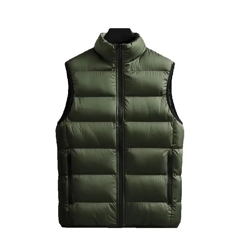 High-Quality Men's Fashionable Versatile Cotton Vest Jacket for Travel Outdoor Autumn Winter New Style Trendy Casual Wear