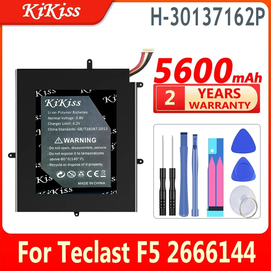 5600mAh KiKiss Powerful Battery H-30137162P H30137162P For Teclast F5 2666144 NV-2778130-2S JUMPER Ezbook X1  Batteries