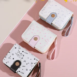 أزياء ريترو ميني زهرة حقيبة للنساء سحاب محفظة إغلاق خفيفة الوزن ومدمجة مثالية لحقيبة بطاقة الحمل اليومية أعلى 10 مبيعات مثالية للحقائب المقلدة - No4