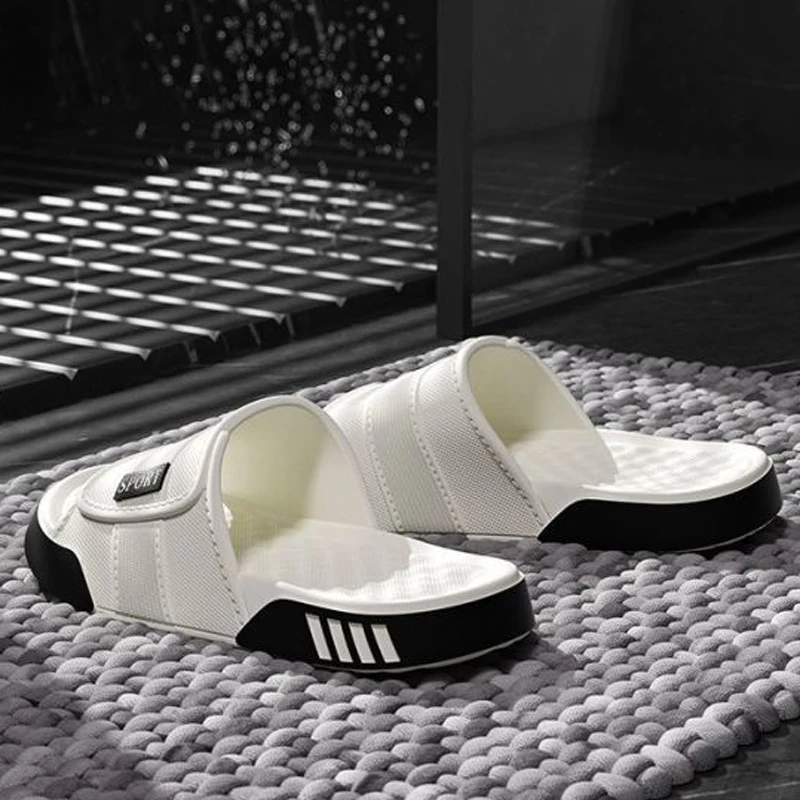 House Slipper Platform Men Cloud Summer Sandals Flip Flops Beach Slides Casual Home Shoe Flat Non Slip Eva Clapper bathroom