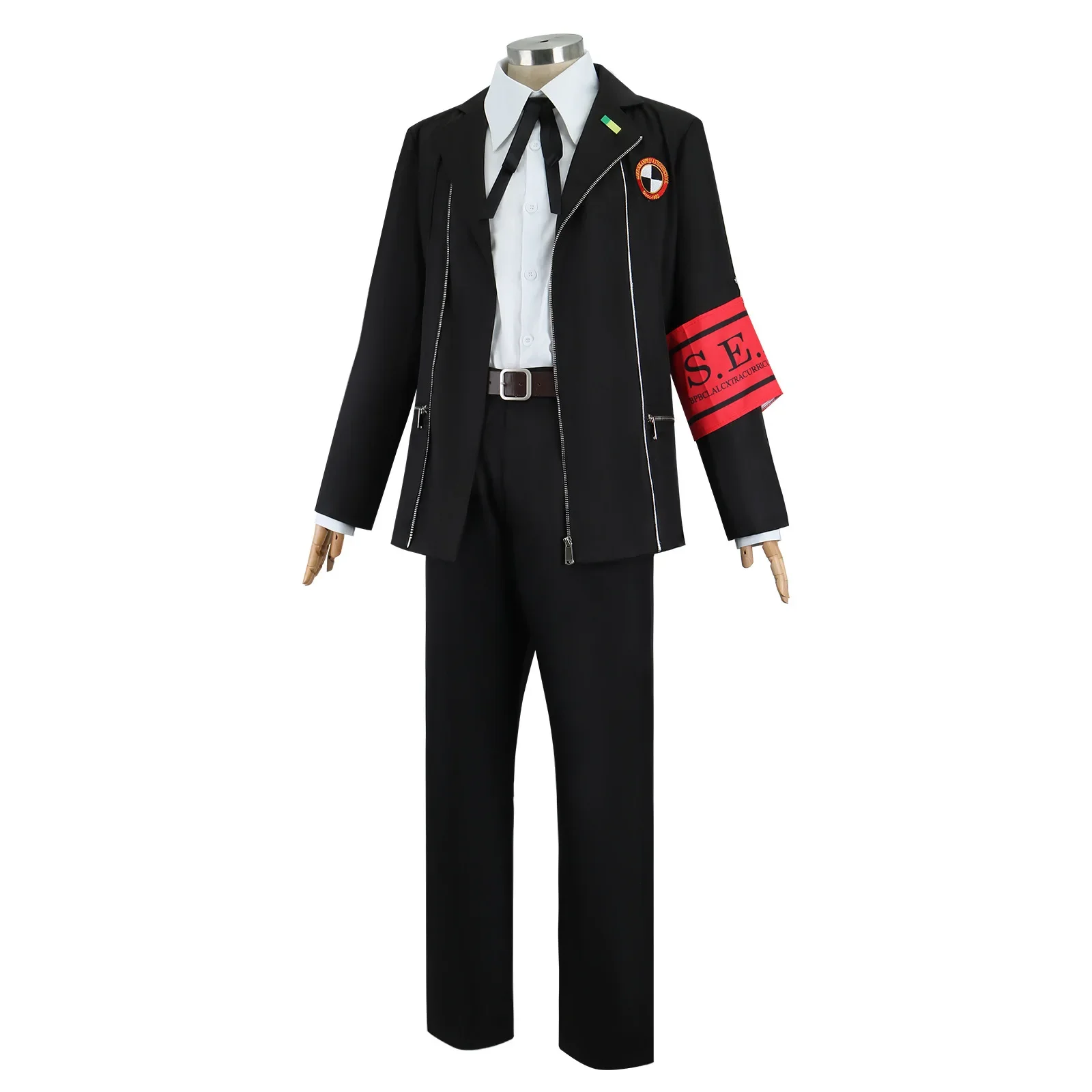 Disfraz de Cosplay de PERSONA3 Yuuki Makoto P3, conjunto completo de Cosplay de Yuuki Makoto, uniforme de juego de rol para fiesta de Carnaval y Halloween para hombres