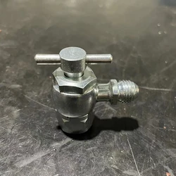 RX-1/8NPT RX-7/16-20UNF Hydraulic Nitrogen Charging Tool Hydraulic Accumulator Charging Valve Gauging Assembly Kit 40mpa 15/20mm