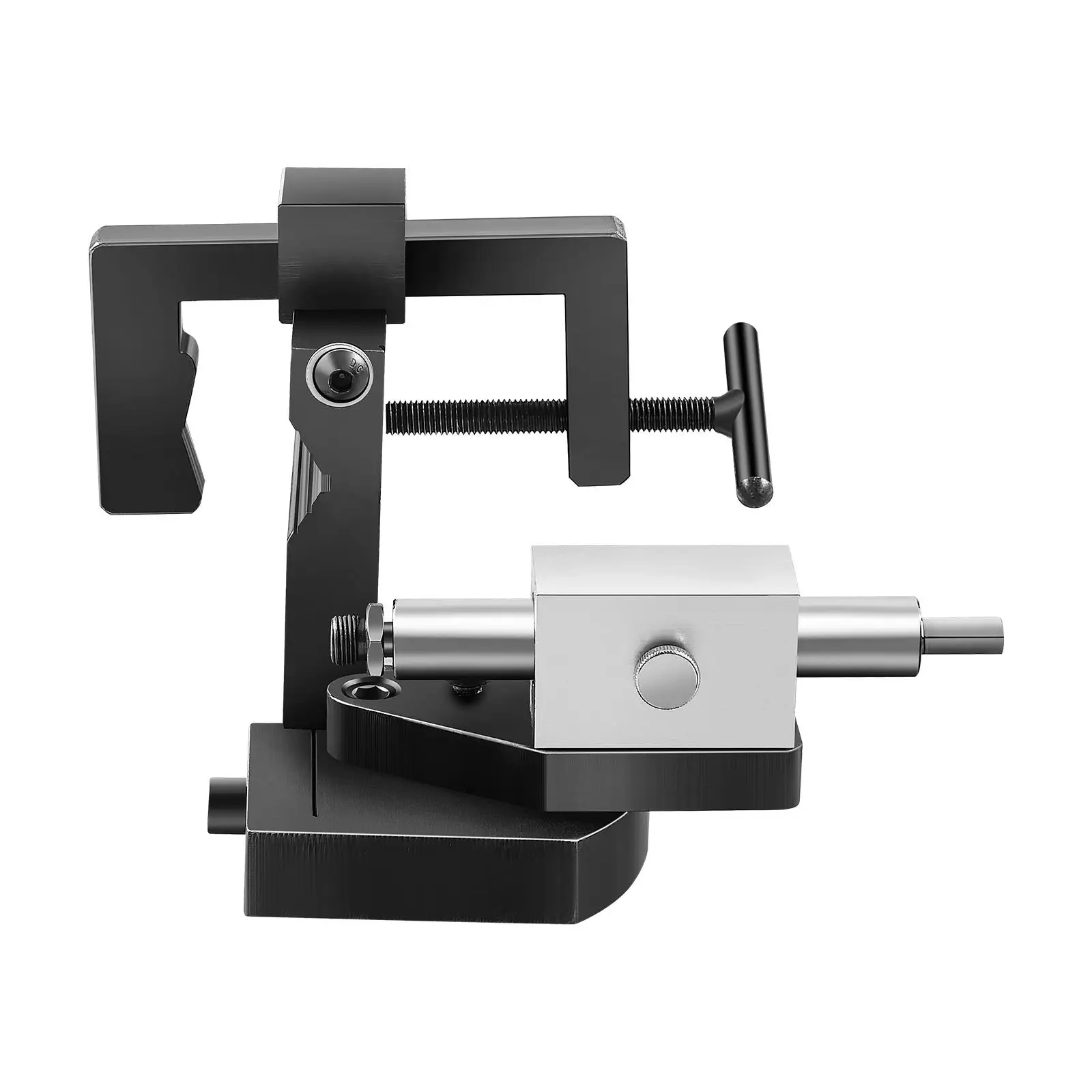 Pipe Tube Notcher for 1/2 to 3 Inch Tubing 0 to 50 Degree Adjustable Angle Notching Tool for Metalworking for repair Shop Home Project