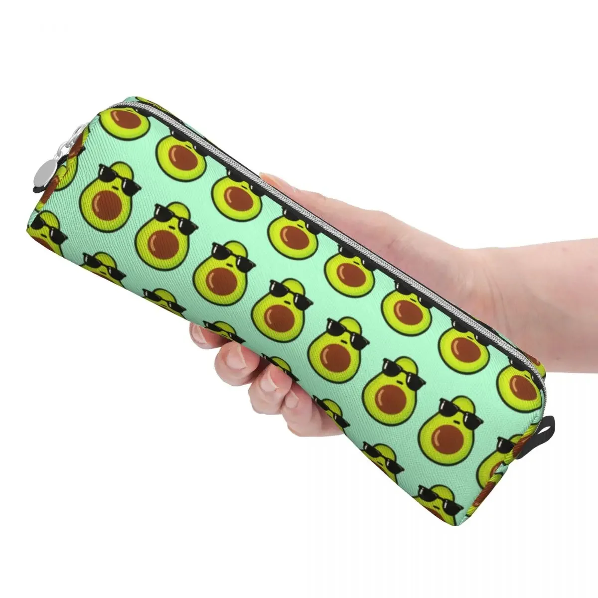 Estuche de lápices de fruta de aguacate, portalápices creativo, bolsa de almacenamiento grande, suministros escolares, regalos para niñas y niños