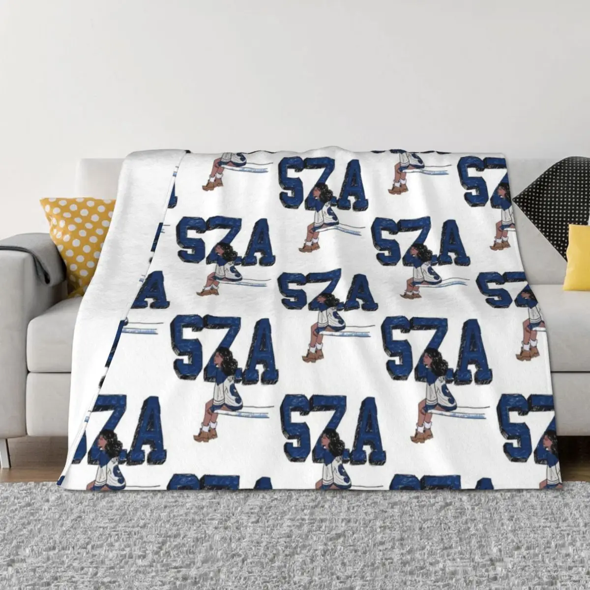 

SZA SOS Album Throw Blanket for winter sofa bed anime Bed Blankets