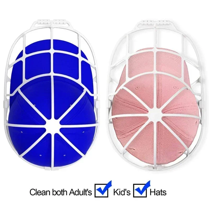 Baseball Cap Washer Hats Cleaners Fit for Adult Kid's Anti Deformation Protection Racks Storage for Washing Machine