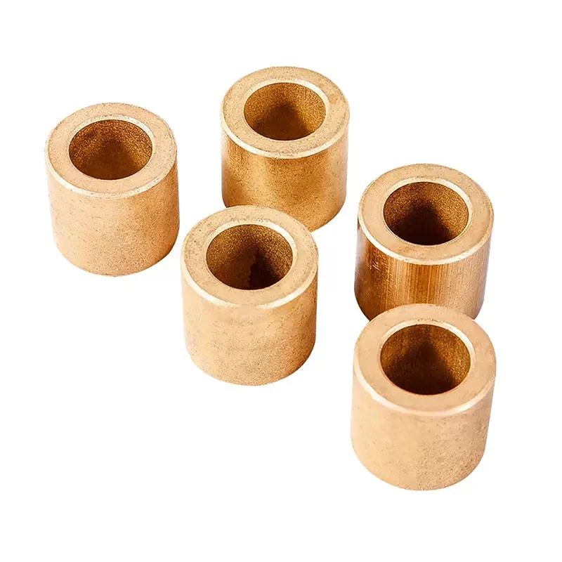 Miniature Oil Impregnated Copper Bushing Long Service Life for Small Mechanisms Powder Metallurgy Sleeve